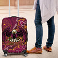 Personalised Sea Eagles NAIDOC Week 2024 Luggage Cover Aboriginal Fire Burning Sparks