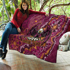 Personalised Sea Eagles NAIDOC Week 2024 Quilt Aboriginal Fire Burning Sparks