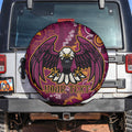 Personalised Sea Eagles NAIDOC Week 2024 Spare Tire Cover Aboriginal Fire Burning Sparks