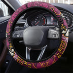 Sea Eagles NAIDOC Week 2024 Steering Wheel Cover Aboriginal Fire Burning Sparks
