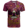 Personalised Sea Eagles NAIDOC Week 2024 T Shirt Aboriginal Fire Burning Sparks