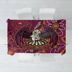 Personalised Sea Eagles NAIDOC Week 2024 Tablecloth Aboriginal Fire Burning Sparks