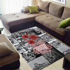 ANZAC Day Gallipoli Campaign Area Rug To The End They Remain