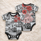 ANZAC Day Gallipoli Campaign Baby Onesie To The End They Remain