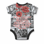 ANZAC Day Gallipoli Campaign Baby Onesie To The End They Remain
