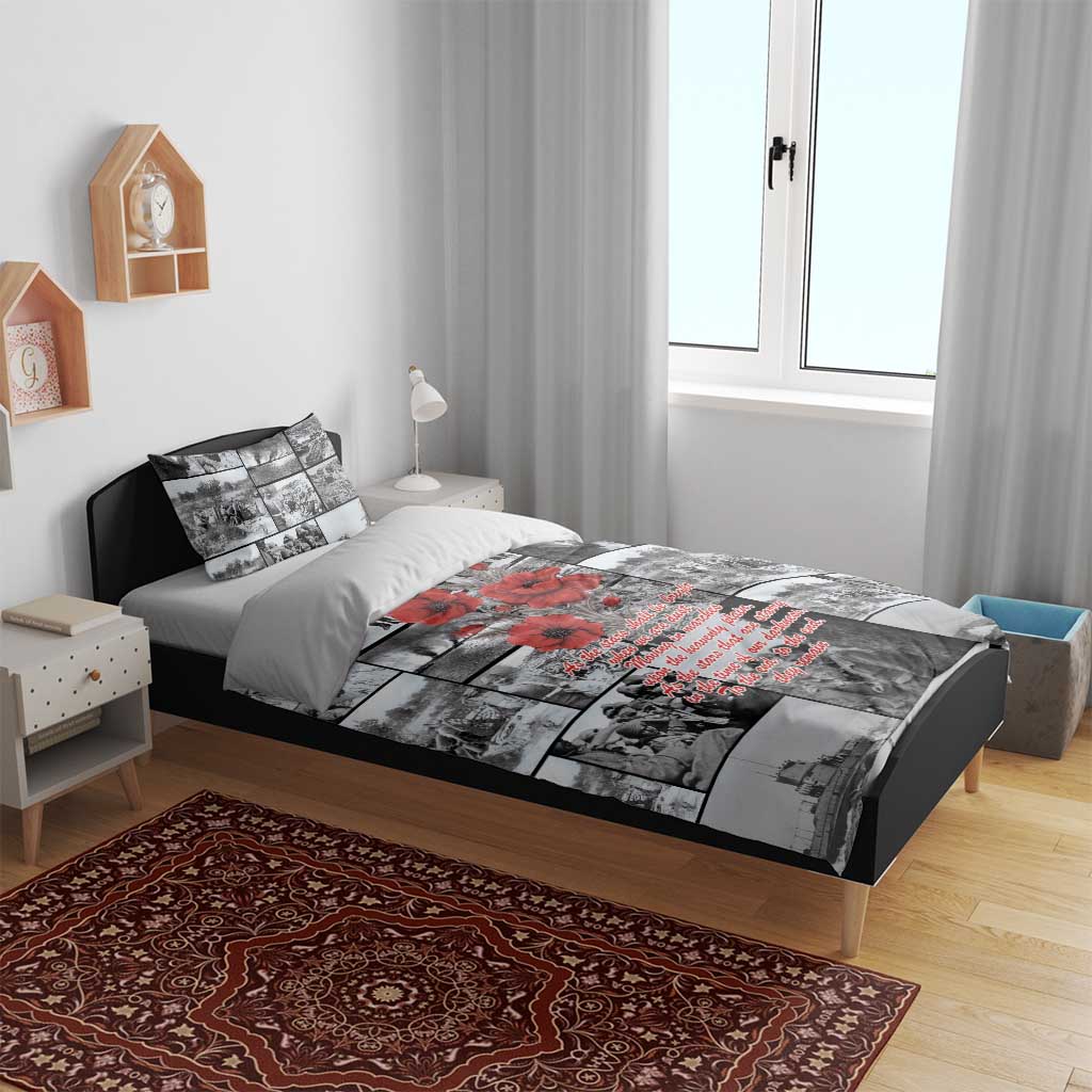 ANZAC Day Gallipoli Campaign Bedding Set To The End They Remain