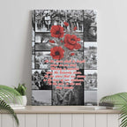 ANZAC Day Gallipoli Campaign Canvas Wall Art To The End They Remain