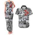 ANZAC Day Gallipoli Campaign Couples Matching Tank Maxi Dress and Hawaiian Shirt To The End They Remain
