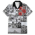 ANZAC Day Gallipoli Campaign Family Matching Short Sleeve Bodycon Dress and Hawaiian Shirt To The End They Remain