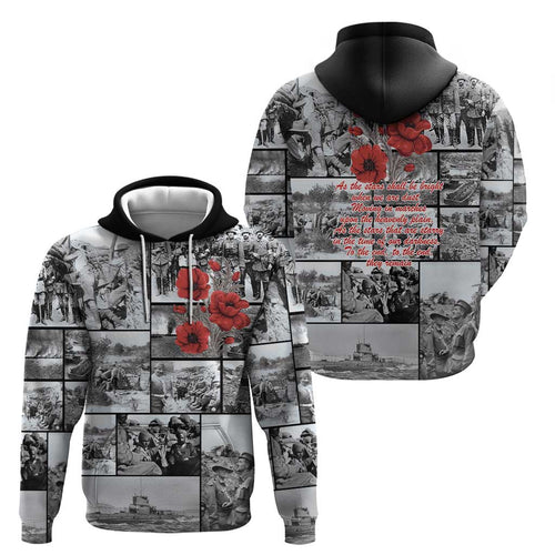 ANZAC Day Gallipoli Campaign Hoodie To The End They Remain