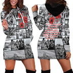 ANZAC Day Gallipoli Campaign Hoodie Dress To The End They Remain
