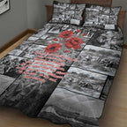 ANZAC Day Gallipoli Campaign Quilt Bed Set To The End They Remain