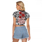 ANZAC Day Gallipoli Campaign Raglan Cropped T Shirt To The End They Remain