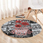 ANZAC Day Gallipoli Campaign Round Carpet To The End They Remain