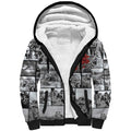 ANZAC Day Gallipoli Campaign Sherpa Hoodie To The End They Remain