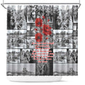 ANZAC Day Gallipoli Campaign Shower Curtain To The End They Remain