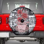 ANZAC Day Gallipoli Campaign Spare Tire Cover To The End They Remain