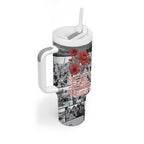 ANZAC Day Gallipoli Campaign Tumbler With Handle To The End They Remain