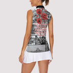 ANZAC Day Gallipoli Campaign Women Sleeveless Polo Shirt To The End They Remain