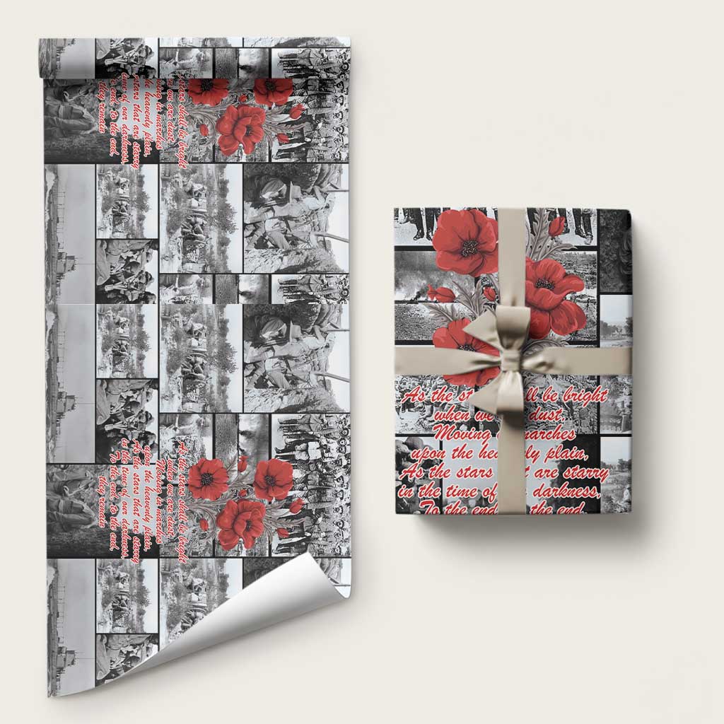 ANZAC Day Gallipoli Campaign Wrapping Paper To The End They Remain - Aussie Hoodie