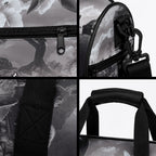 Black ANZAC Personalised The Battle of Lone Pine Duffle Bag Kiwi-Kangaroo Soldier Lest We Forget
