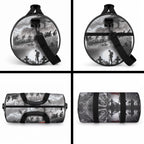 Black ANZAC Personalised The Battle of Lone Pine Duffle Bag Kiwi-Kangaroo Soldier Lest We Forget
