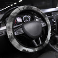 Black ANZAC Day The Battle of Lone Pine Steering Wheel Cover Kiwi-Kangaroo Soldier Lest We Forget
