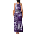 Purple ANZAC Day The Battle of Lone Pine Family Matching Tank Maxi Dress and Hawaiian Shirt Kiwi-Kangaroo Soldier Lest We Forget