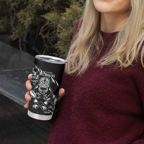 New Zealand All Black Rugby Custom Tumbler Cup