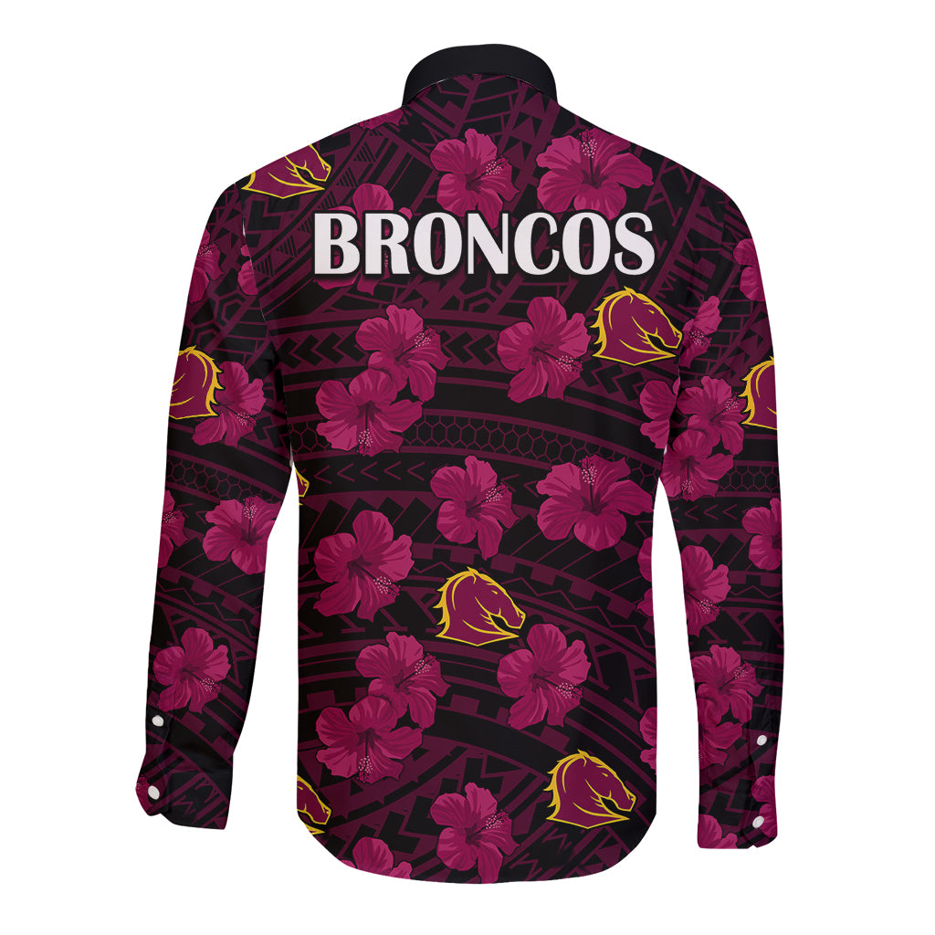 broncos-rugby-long-sleeve-button-shirt-polynesian-style-with-hibiscus