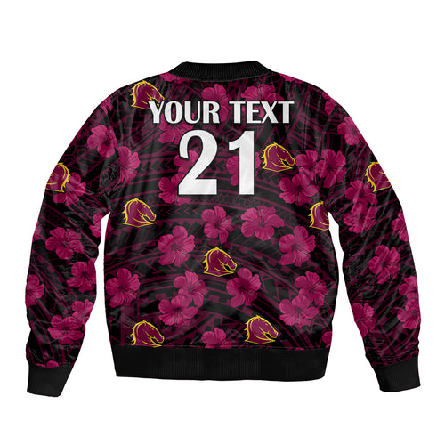 custom-text-and-number-broncos-rugby-bomber-jacket-polynesian-style-with-hibiscus