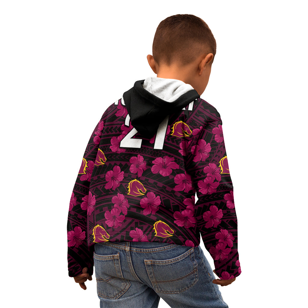 custom-text-and-number-broncos-rugby-kid-hoodie-polynesian-style-with-hibiscus