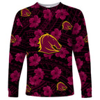 custom-text-and-number-broncos-rugby-long-sleeve-shirt-polynesian-style-with-hibiscus