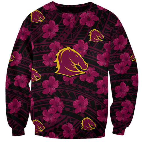 custom-text-and-number-broncos-rugby-sweatshirt-polynesian-style-with-hibiscus