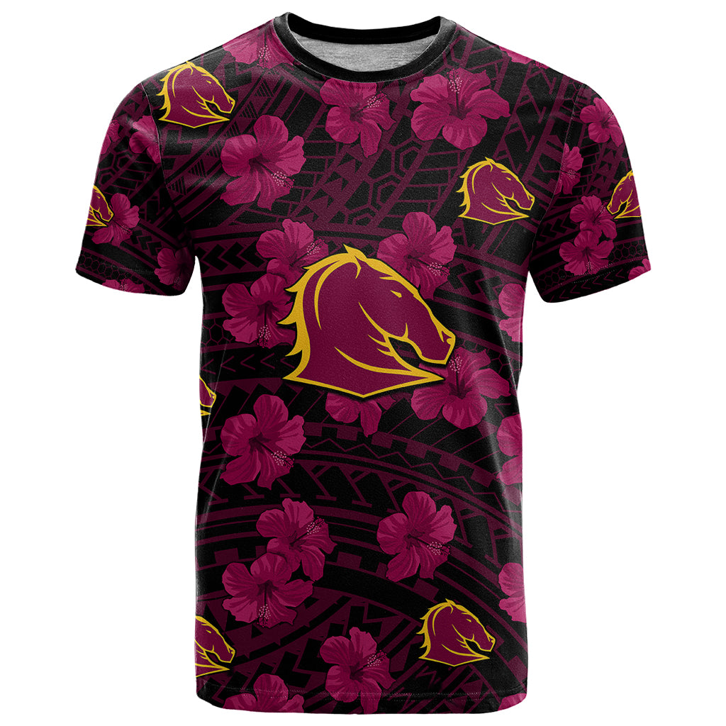 custom-text-and-number-broncos-rugby-t-shirt-polynesian-style-with-hibiscus