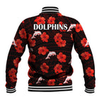 dolphins-rugby-baseball-jacket-polynesian-style-with-hibiscus