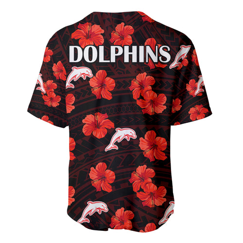 dolphins-rugby-baseball-jersey-polynesian-style-with-hibiscus