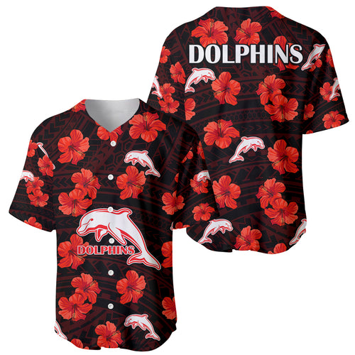 dolphins-rugby-baseball-jersey-polynesian-style-with-hibiscus