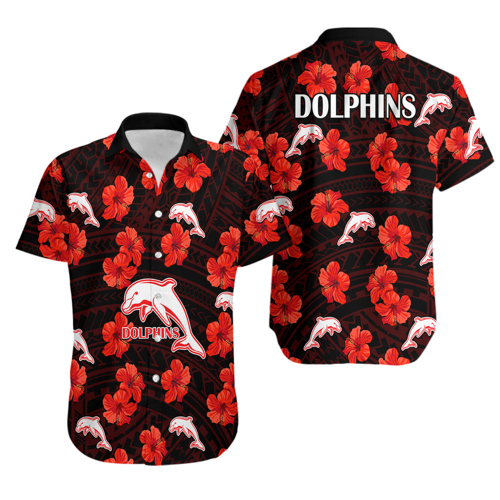 dolphins-rugby-hawaiian-shirt-polynesian-style-with-hibiscus