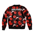 dolphins-rugby-sleeve-zip-bomber-jacket-polynesian-style-with-hibiscus