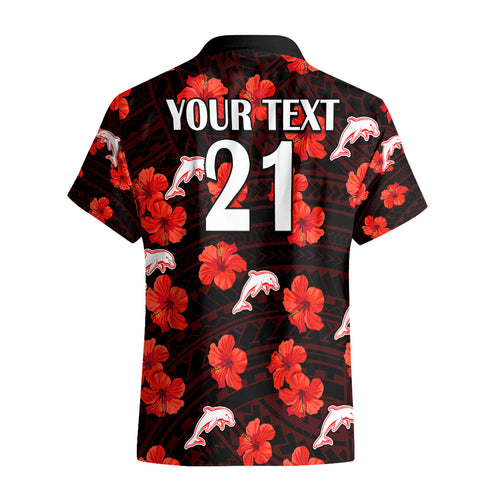 custom-text-and-number-dolphins-rugby-hawaiian-shirt-polynesian-style-with-hibiscus