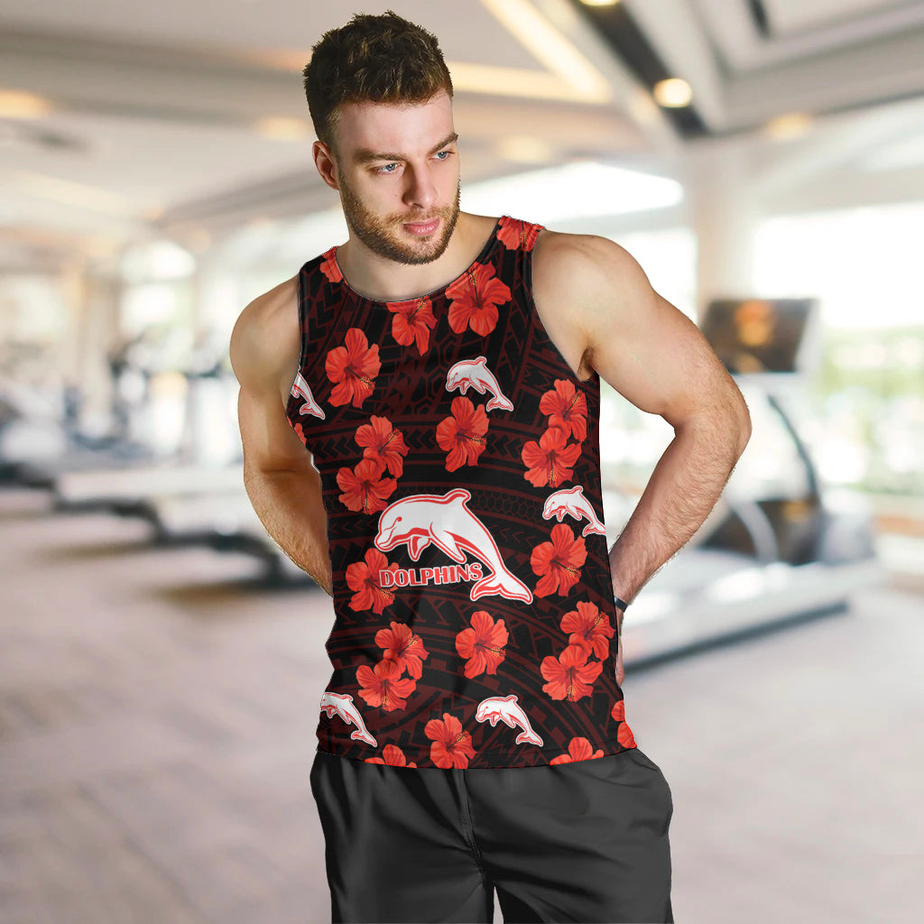 custom-text-and-number-dolphins-rugby-men-tank-top-polynesian-style-with-hibiscus