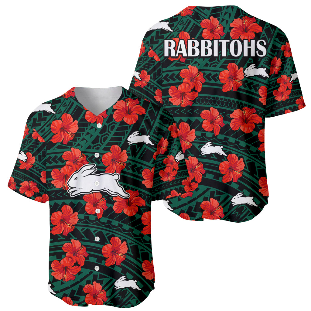 rabbitohs-rugby-baseball-jersey-polynesian-style-with-hibiscus