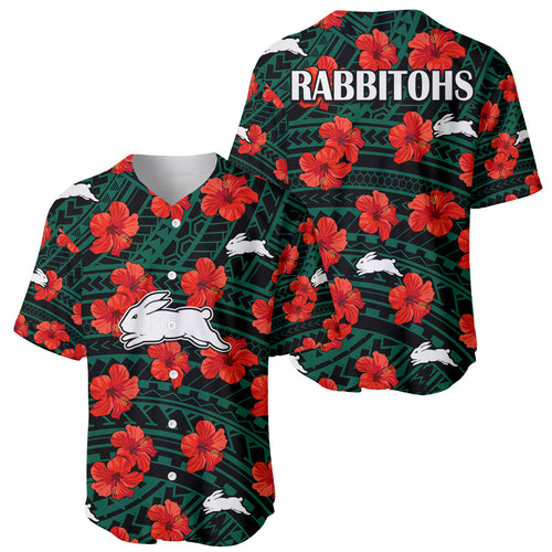 rabbitohs-rugby-baseball-jersey-polynesian-style-with-hibiscus