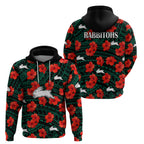 rabbitohs-rugby-hoodie-polynesian-style-with-hibiscus
