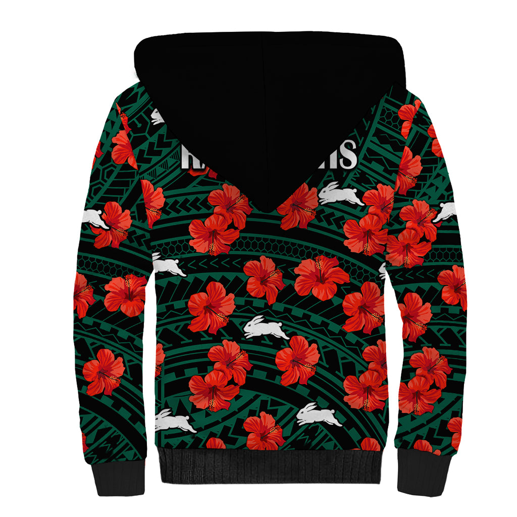 rabbitohs-rugby-sherpa-hoodie-polynesian-style-with-hibiscus