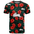rabbitohs-rugby-t-shirt-polynesian-style-with-hibiscus