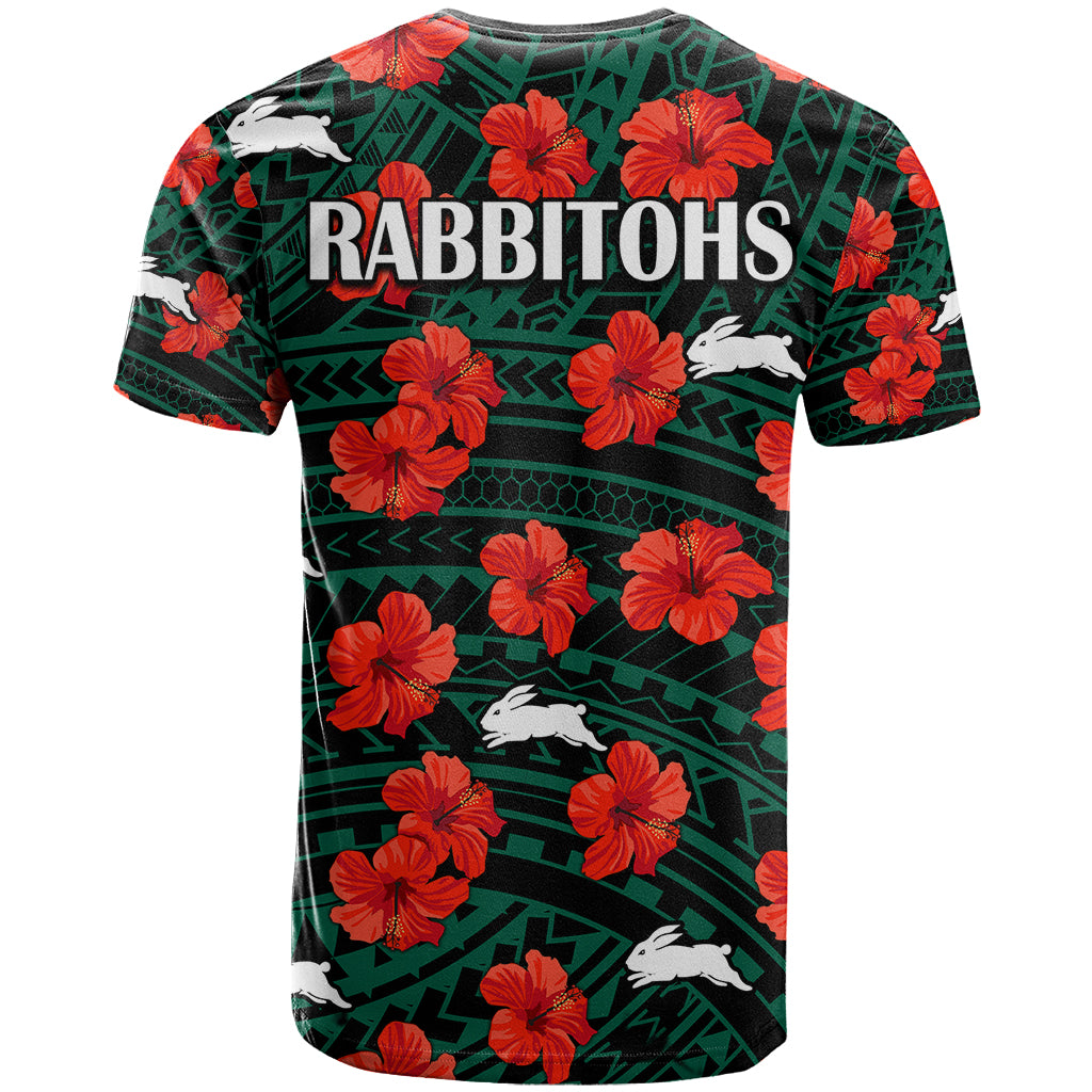 rabbitohs-rugby-t-shirt-polynesian-style-with-hibiscus