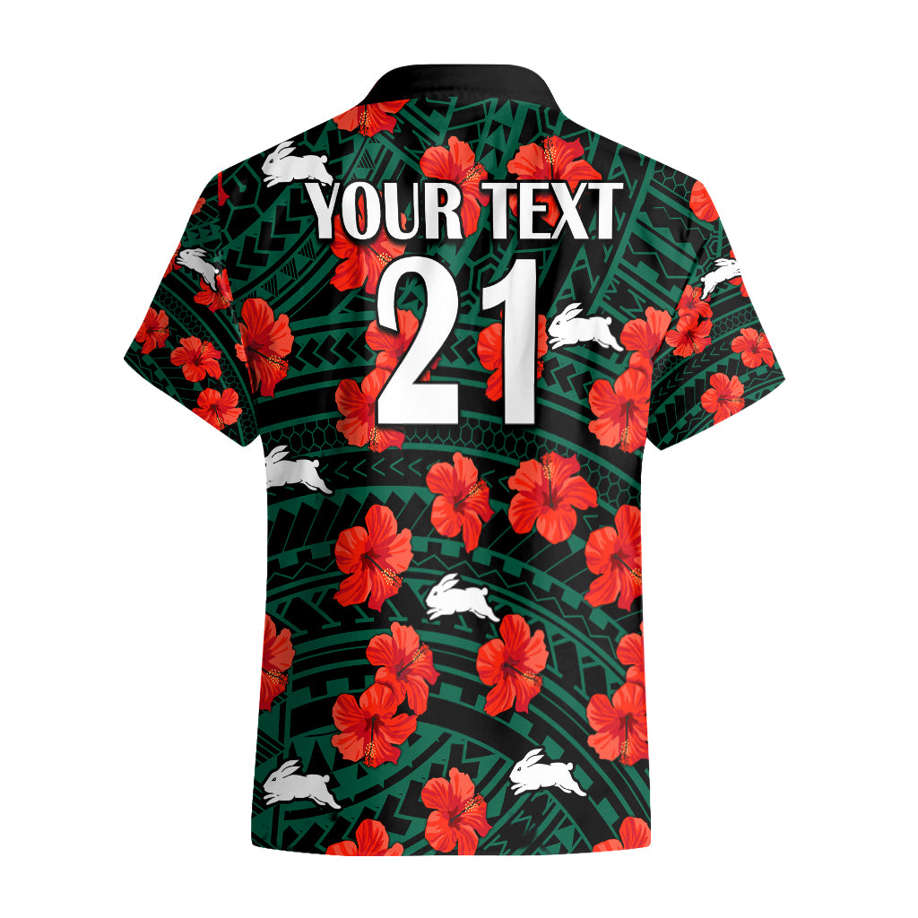 custom-text-and-number-rabbitohs-rugby-hawaiian-shirt-polynesian-style-with-hibiscus