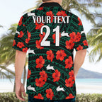 custom-text-and-number-rabbitohs-rugby-hawaiian-shirt-polynesian-style-with-hibiscus